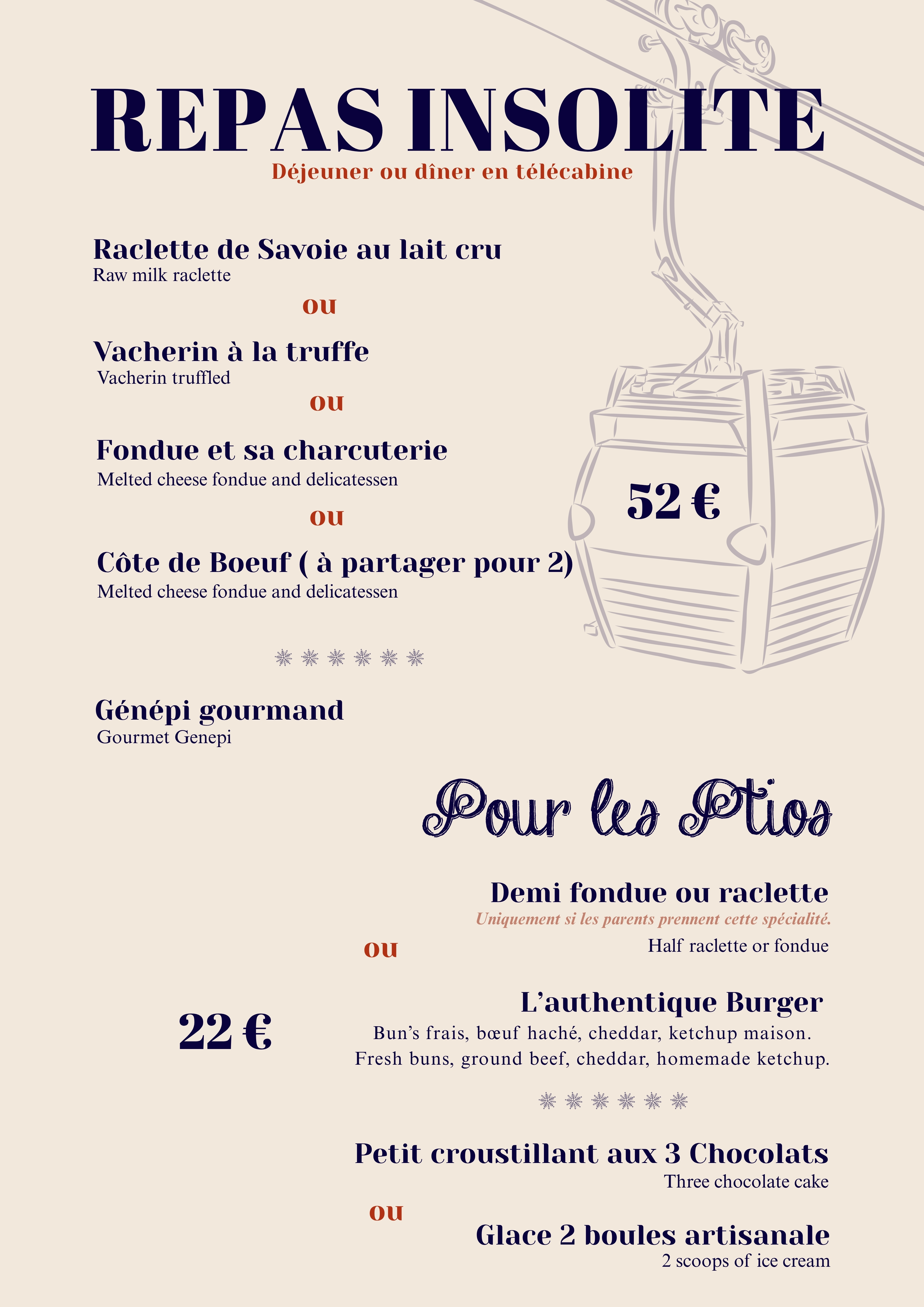 14 Restaurant traditionnel Les Menuires