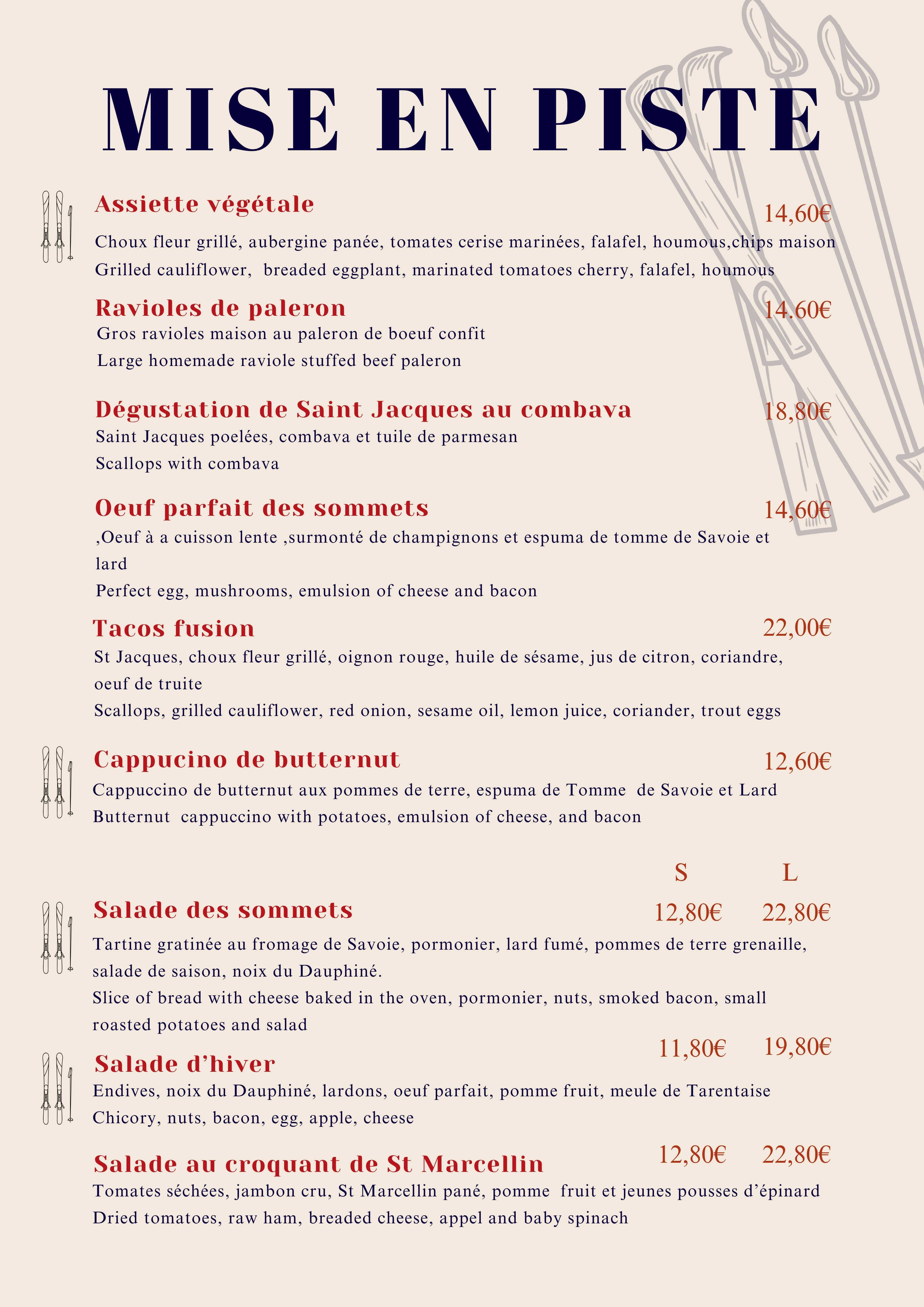 16 Restaurant savoyard les Menuires