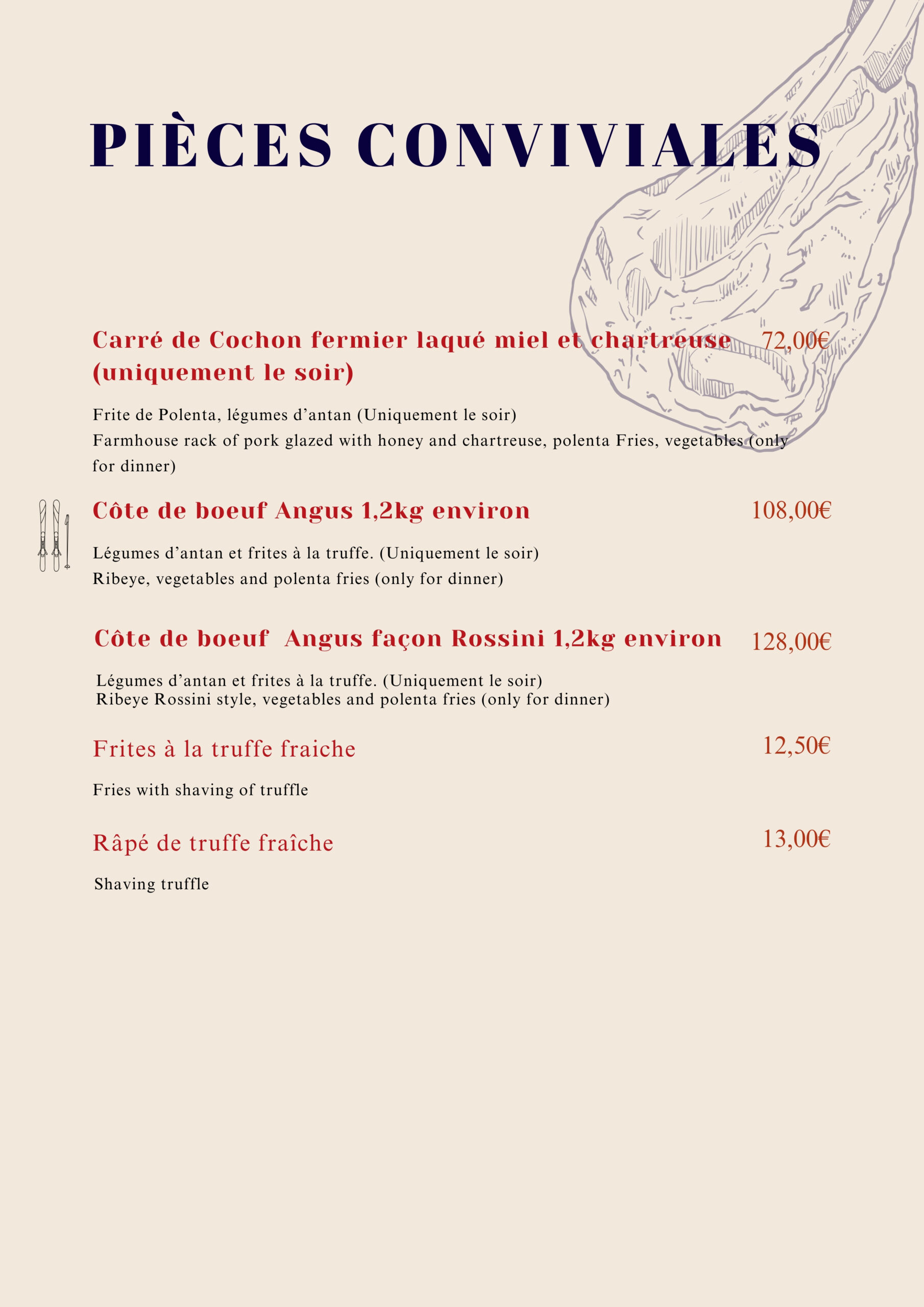 19 restaurant les menuires