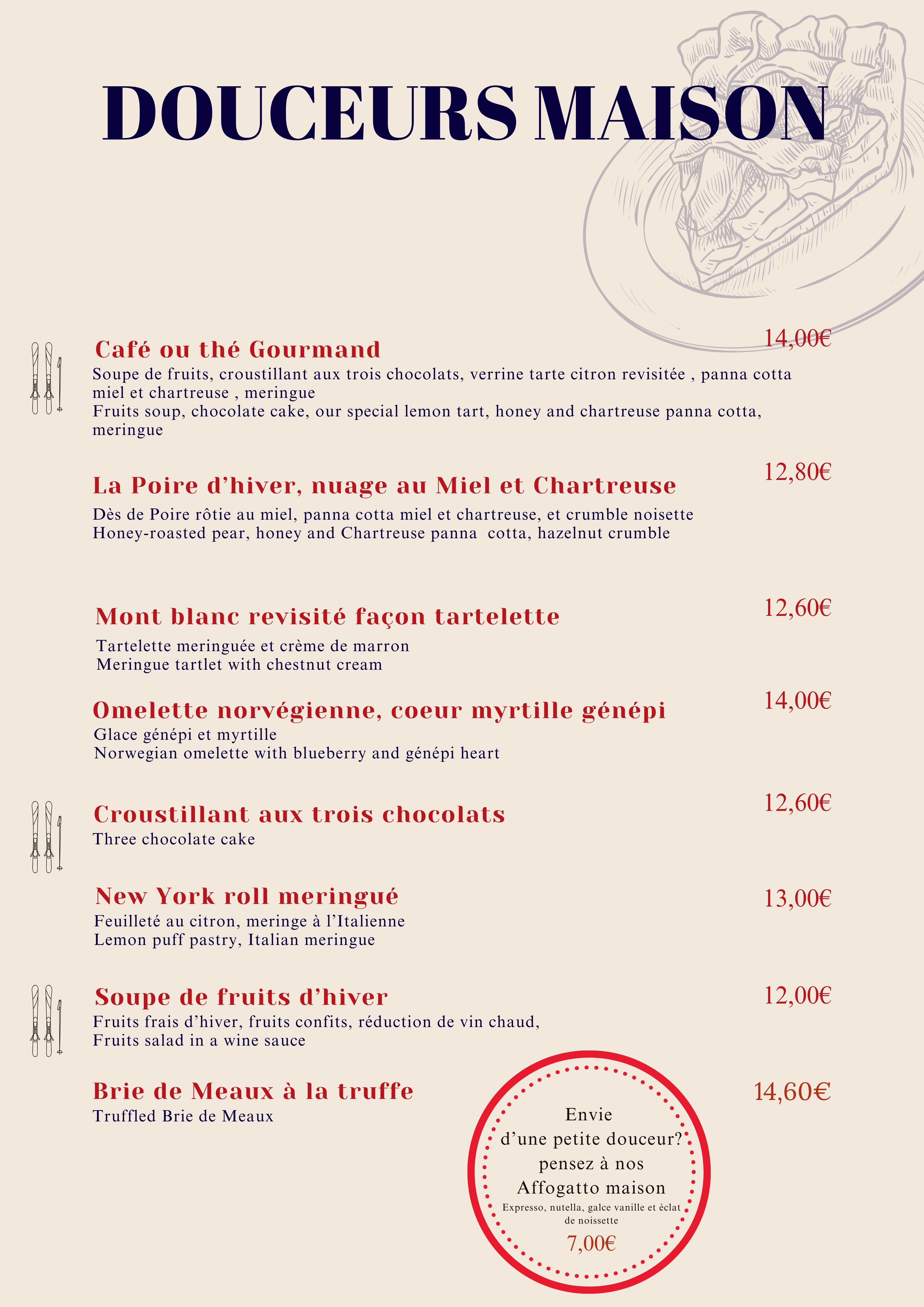 22 Restaurant savoyard les Menuires